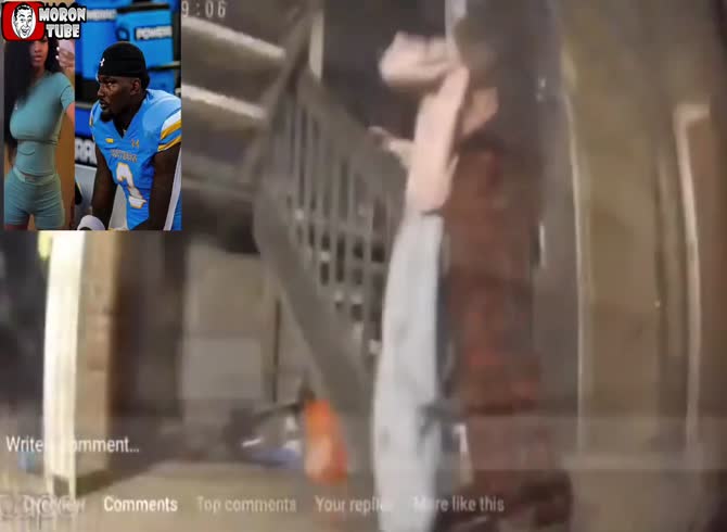 Video :Quaydarius Davis, an American soccer player, was caught on camera strangling his girlfriend